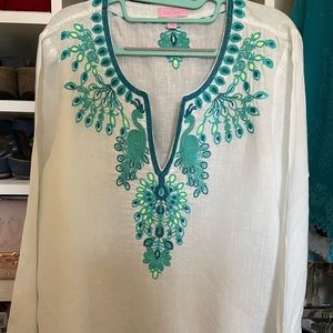 Lilly Pulitzer Tops Sz L (5)